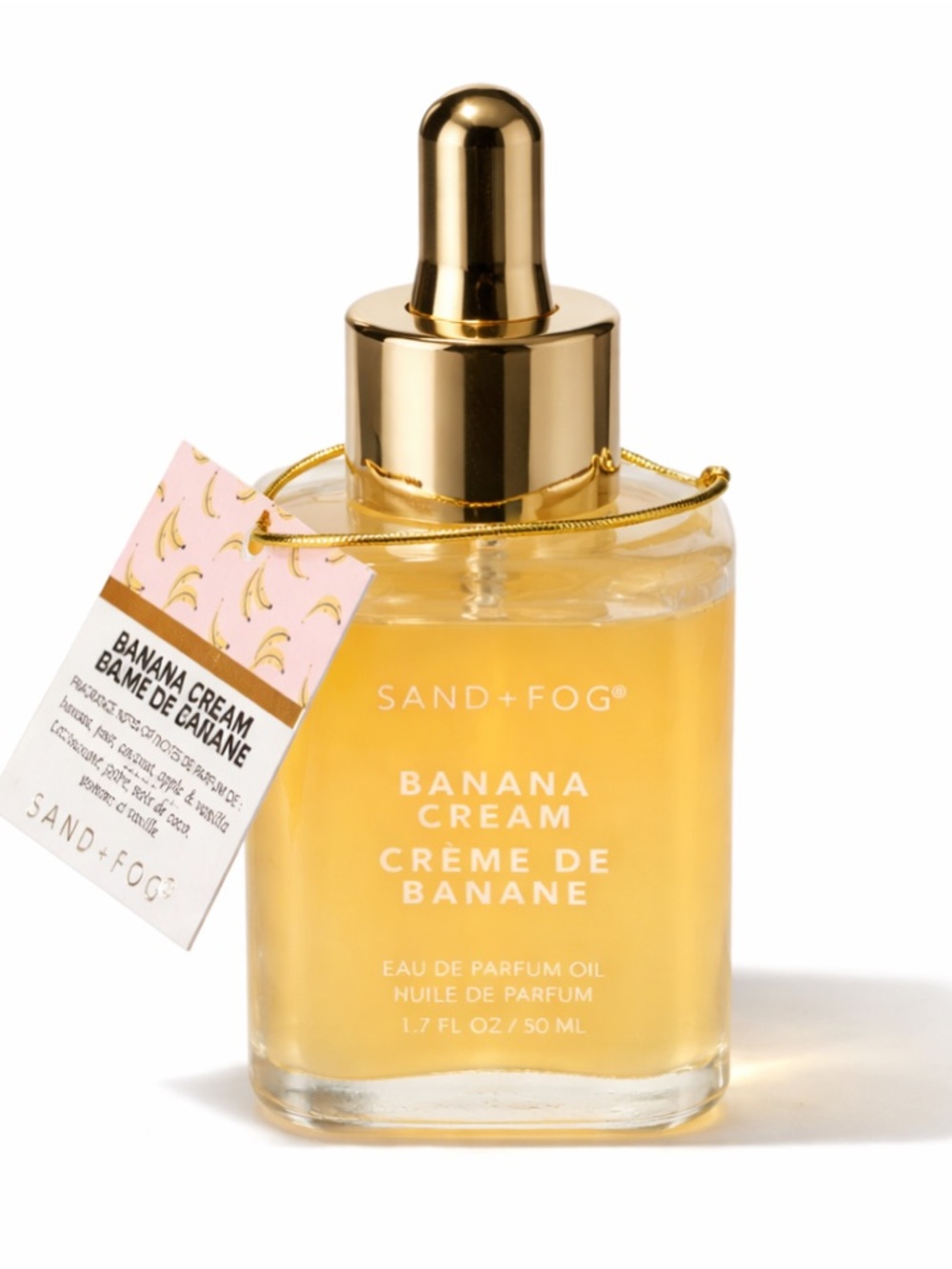 SAND+FOG Banana Cream Eau de Parfum Oil - Yellow